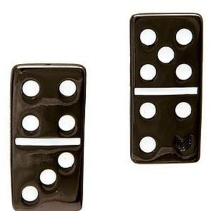 Melody Ehsani Domino Earrings in black